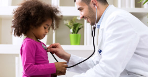 Child with Doctor Check Up