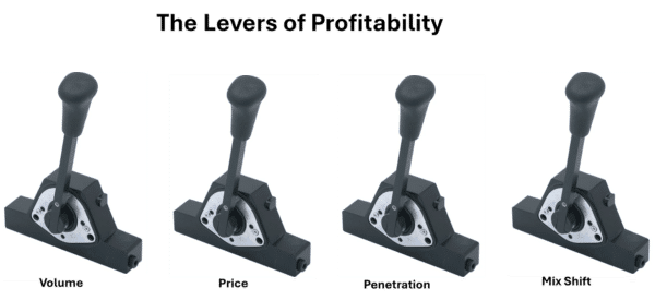 levers of profitability four levers representing the levers of profitability